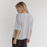 Perfect Oversized Bamboo Tee, Cloud