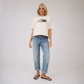 Disney Dragon Perfect Tee, Natural