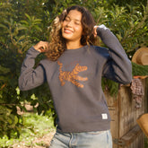 Disney Tigger Crew Sweatshirt, Charcoal