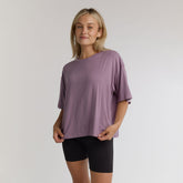 Perfect Oversized Bamboo Tee, Lavender