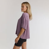Perfect Oversized Bamboo Tee, Lavender