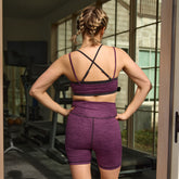 Double Exhale Bra, Purple