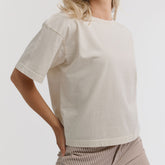 Perfect Oversized Cotton Tee, Sugar