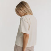 Perfect Oversized Cotton Tee, Sugar
