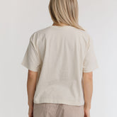 Perfect Oversized Cotton Tee, Sugar