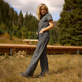 City Jumpsuit, Olive Gingham