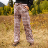 Audrey Trouser, Toffee Plaid