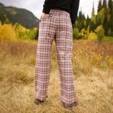 Audrey Trouser, Toffee Plaid