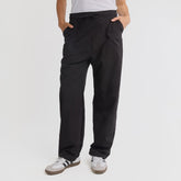 Trouser Track Pants, Black and White Stripe