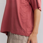 Perfect Oversized Bamboo Tee, Scarlet