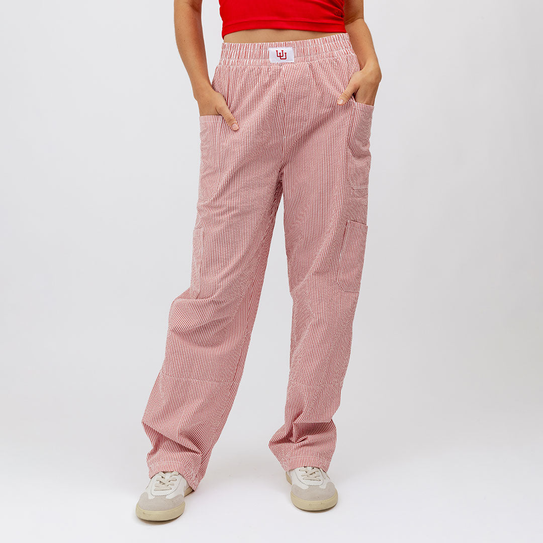 Utah Cargo Pants, Red Stripe