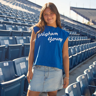 BYU Muscle Tee, Royal