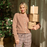 Alta Sherpa Cardigan, Toffee