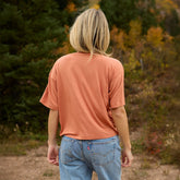 Perfect Oversized Bamboo Tee, Spooky Kitty