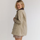 Fisherman Jacket, Brown Canvas