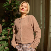 Alta Sherpa Cardigan, Toffee