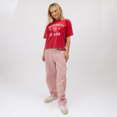 Utah Oversized Tee, Red - University