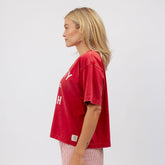 Utah Oversized Tee, Red - University