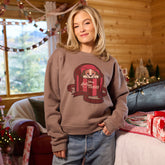 Disney Lady and the Tramp Crew Sweatshirt, Brown