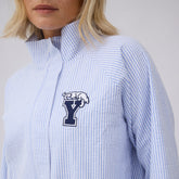 BYU Striped Collar Zip-Up Jacket