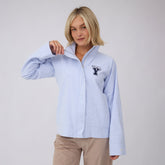 BYU Striped Collar Zip-Up Jacket