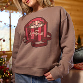 Disney Lady and the Tramp Crew Sweatshirt, Brown