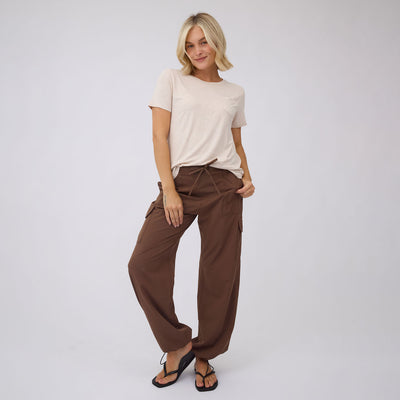 Basic Tee, Oatmeal