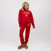Utah Varsity Joggers, Red - Utah