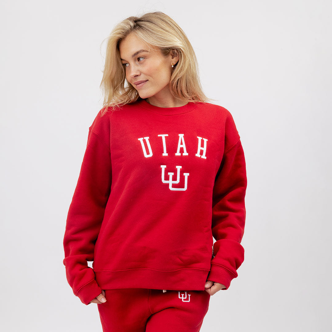 Utah Arrive Crew, Red - Utah