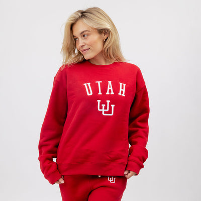 Utah Arrive Crew, Red - Utah