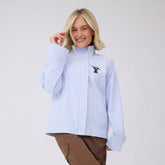 BYU Striped Collar Zip-Up Jacket