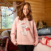 Disney The Aristocats Holiday Crew Sweatshirt, Pink