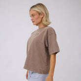 BYU Perfect Oversized Tee, Brown - Y