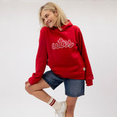 Utah Relaxed Hoodie, Red - Utes