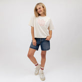 Utah Oversized Tee, Natural - UU