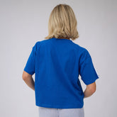 BYU Track Stripe Tee, Royal - BYU
