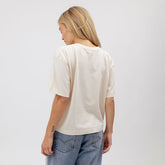 Utah Oversized Tee, Natural - University