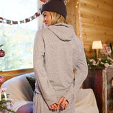Disney Holiday Travel Hoodie, Heather Grey