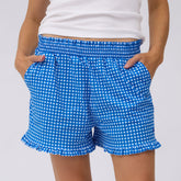 Lake Shorts, Royal Gingham