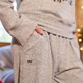 Disney Holiday Carry On Joggers, Heather Grey