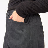 Button Trouser, Dark Denim