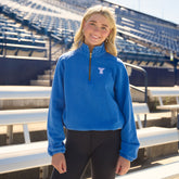 BYU Oxford 1/4 Zip, Royal - Y