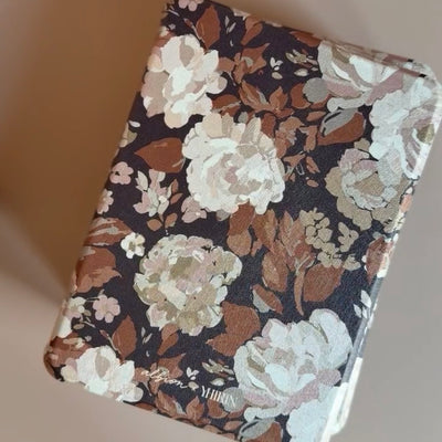 Kindle Cover-Walnut Floral