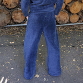 Canyon Fleece Slip On Trouser, Navy