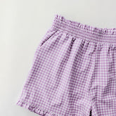 Disney Bow Lake Shorts, Purple Gingham