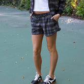 Varsity Shorts, Aspen Plaid