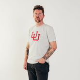 Utah Men's Classic Tee, Heather Grey