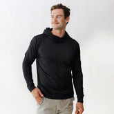 Men's Travel Hoodie, Black
