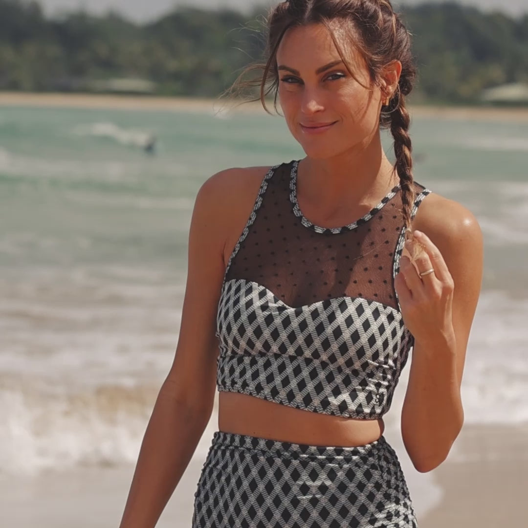 Maria Crop Top, Kona