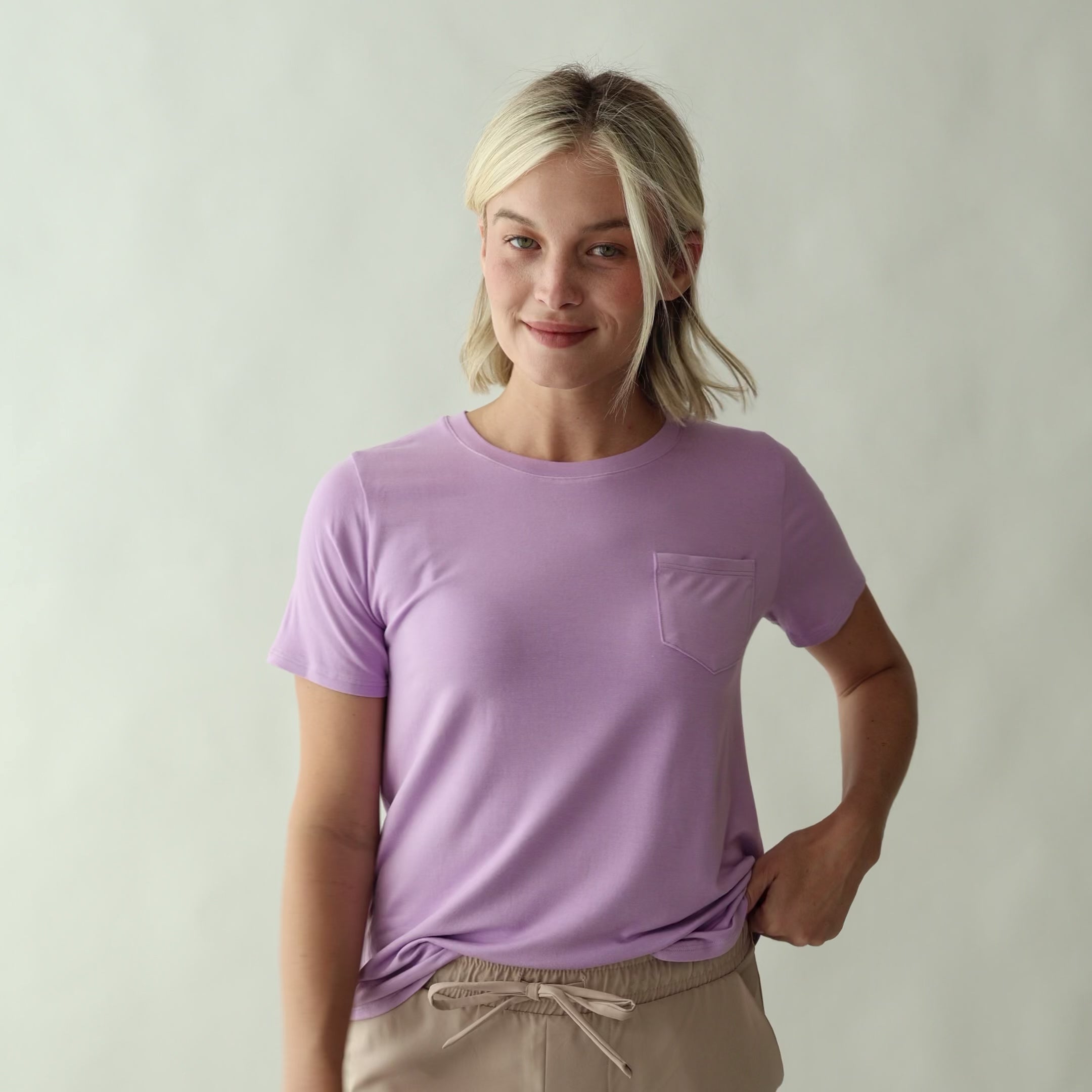 Basic Tee, Violet